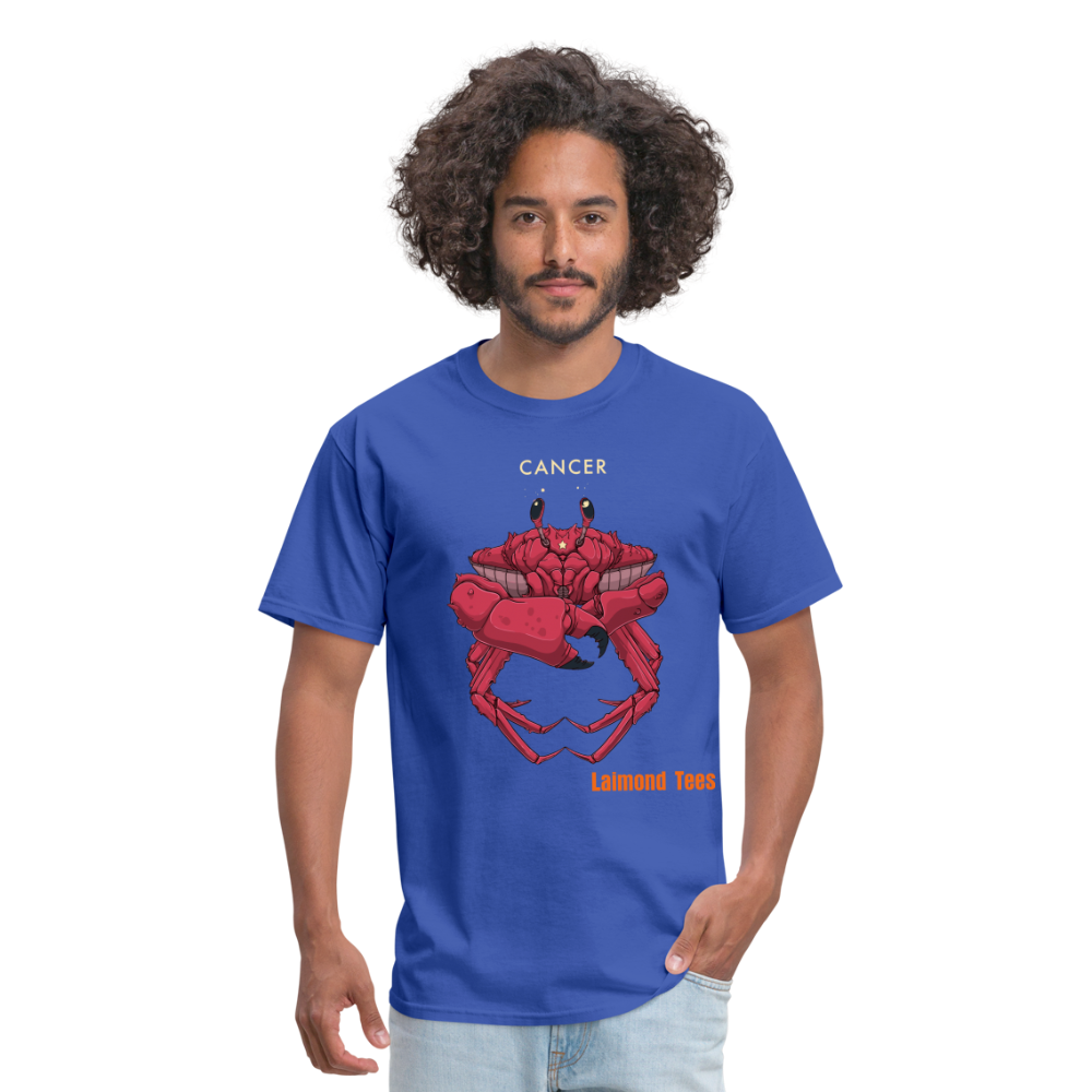 Cancer/Unisex Classic T-Shirt - royal blue