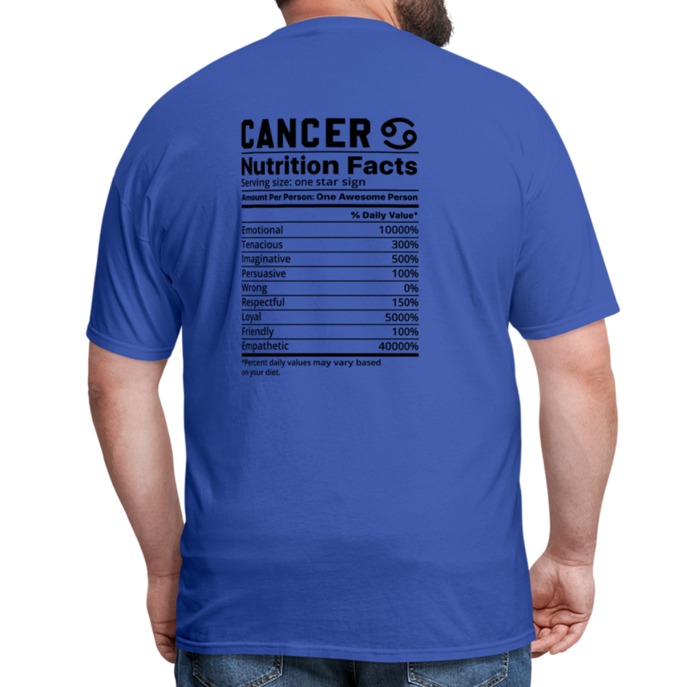 Cancer/Unisex Classic T-Shirt - royal blue