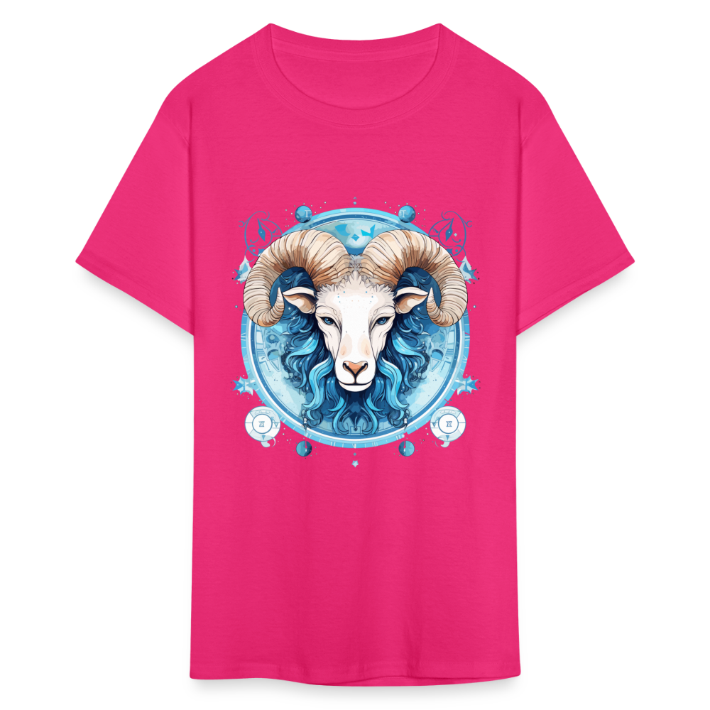 Aries T-Shirt - fuchsia