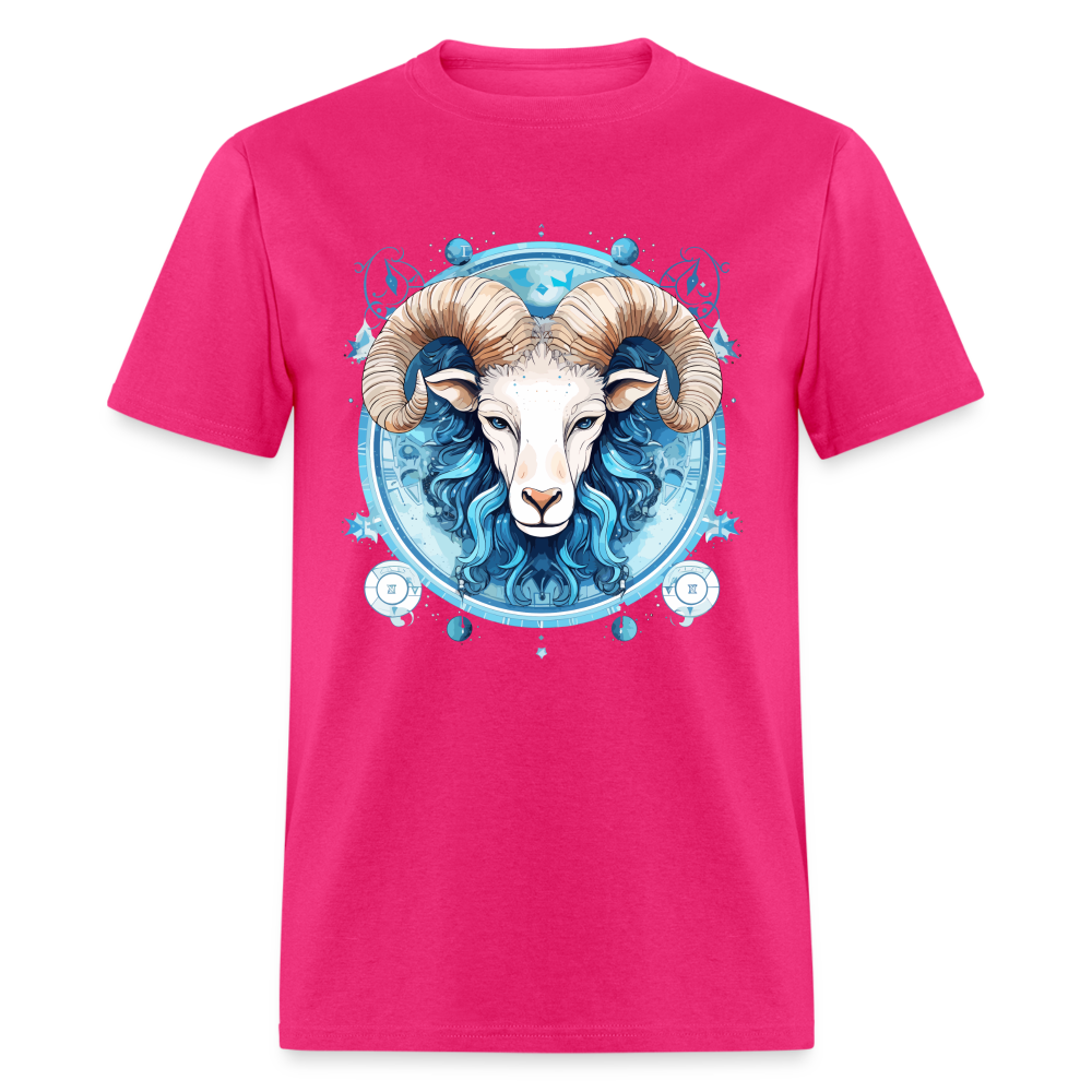 Aries T-Shirt - fuchsia