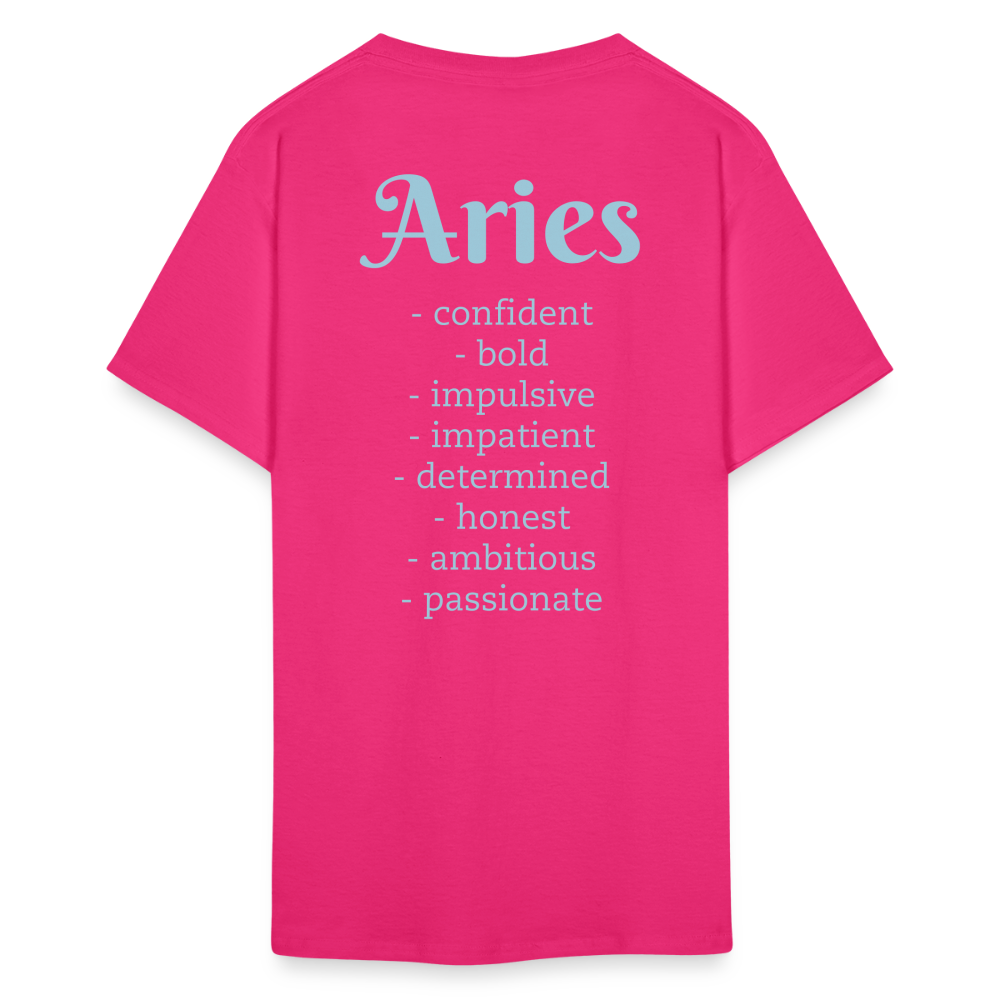 Aries T-Shirt - fuchsia