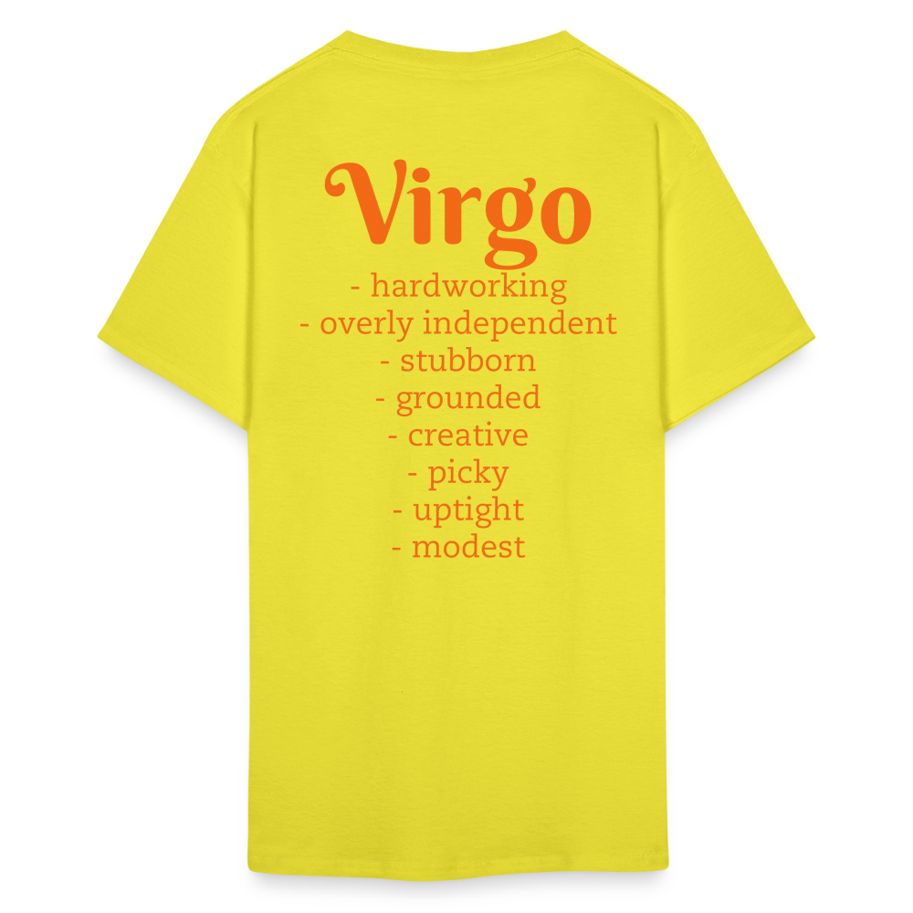 Virgo T-Shirt - yellow