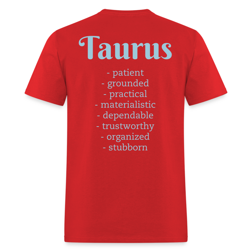 Taurus T-Shirt - red