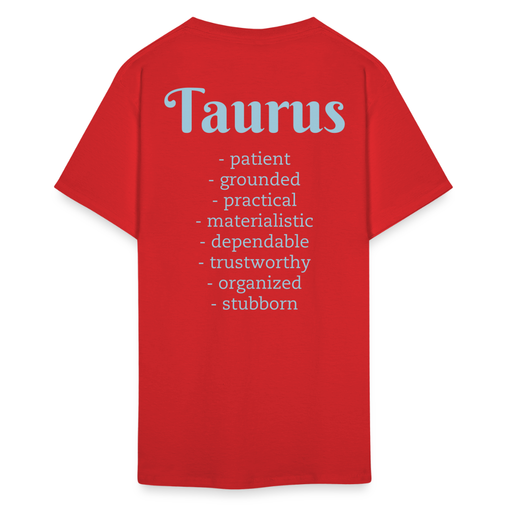 Taurus T-Shirt - red