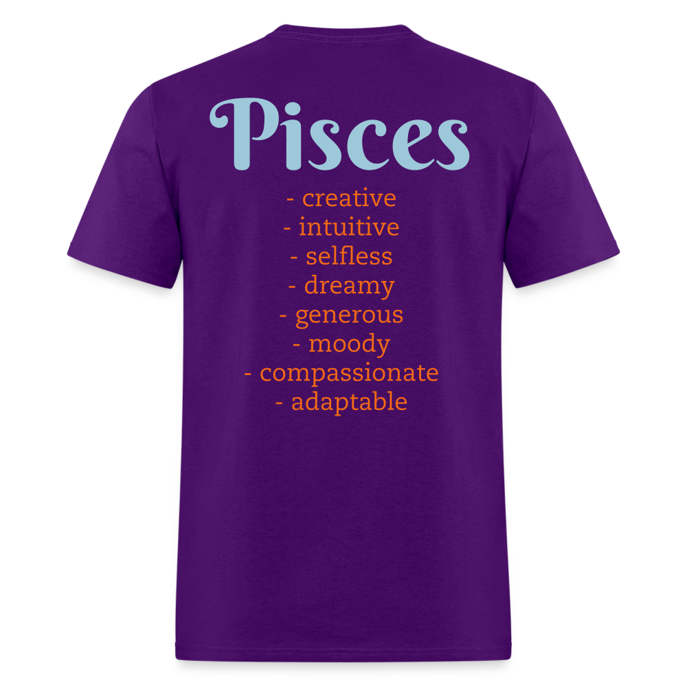 Pisces T-Shirt - purple