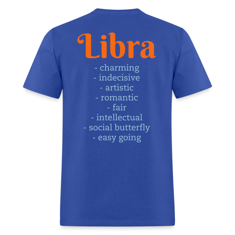 Libra T-Shirt - royal blue