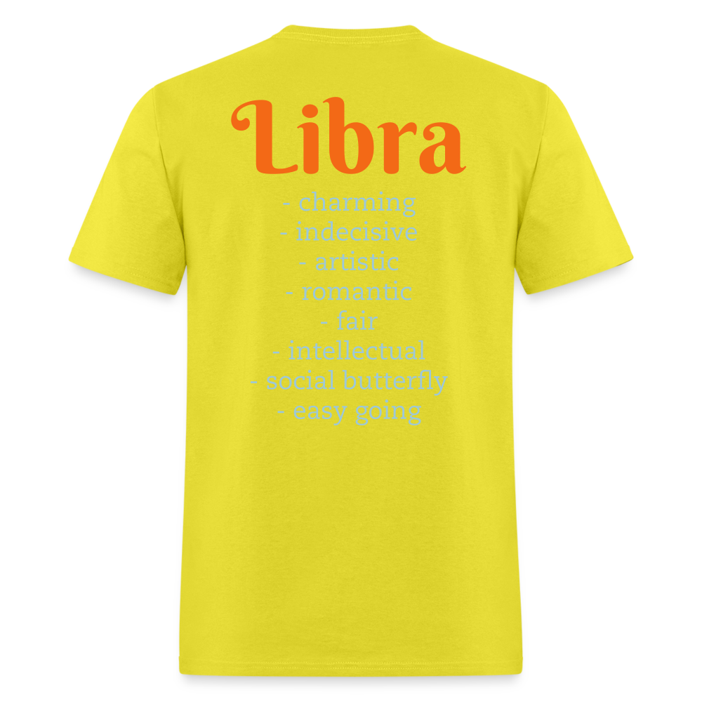 Libra T-Shirt - yellow