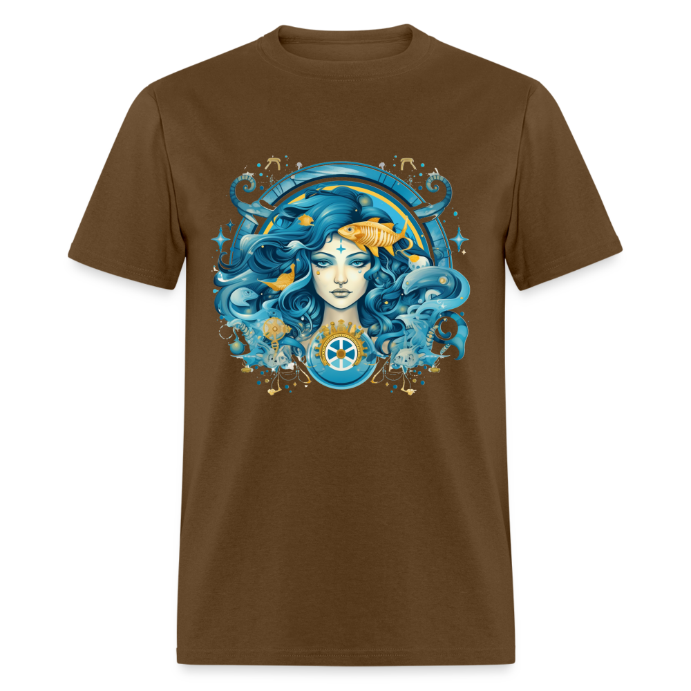 Aquarius T-Shirt - brown