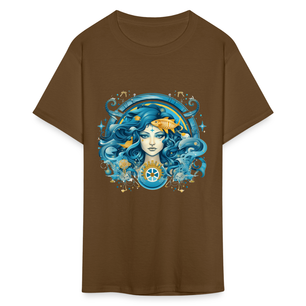 Aquarius T-Shirt - brown