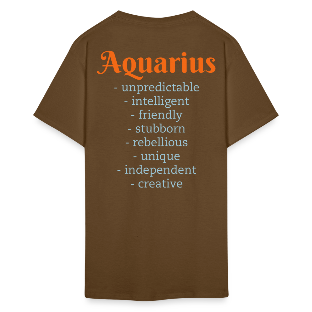 Aquarius T-Shirt - brown