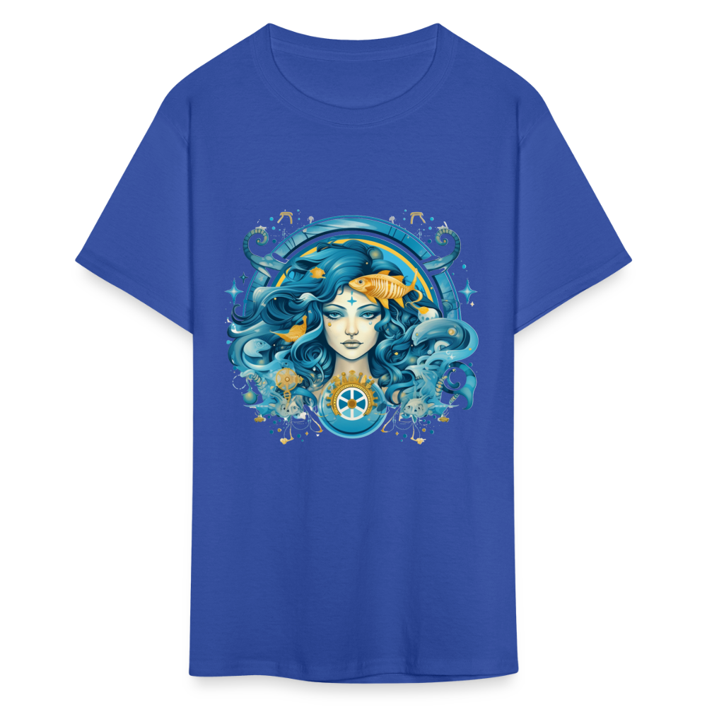 Aquarius T-Shirt - royal blue