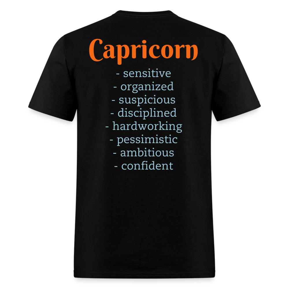 Capricorn T-Shirt - black