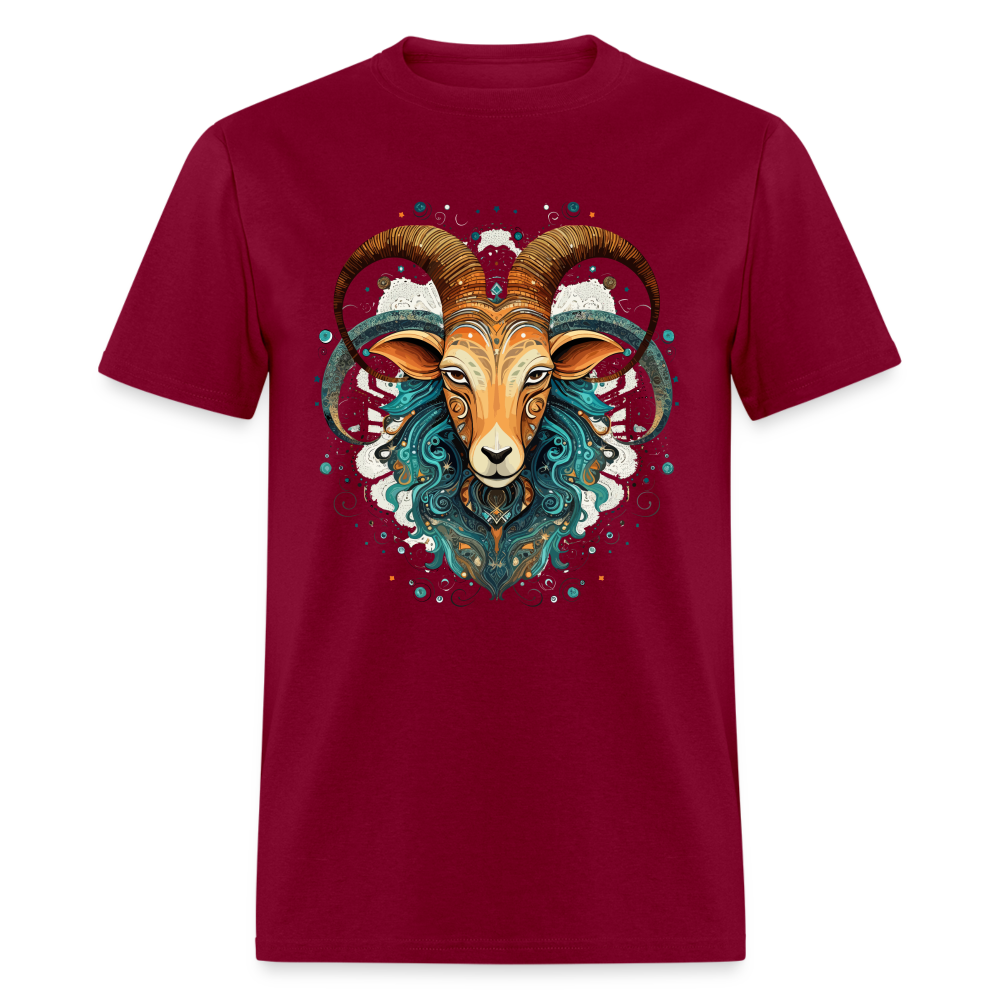 Capricorn T-Shirt - burgundy