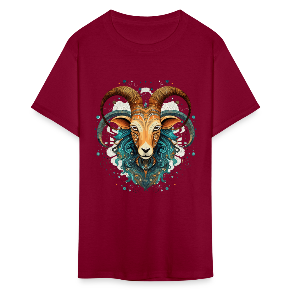 Capricorn T-Shirt - burgundy