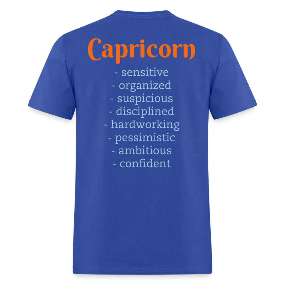 Capricorn T-Shirt - royal blue