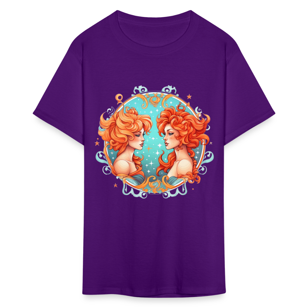 Gemini T-Shirt - purple