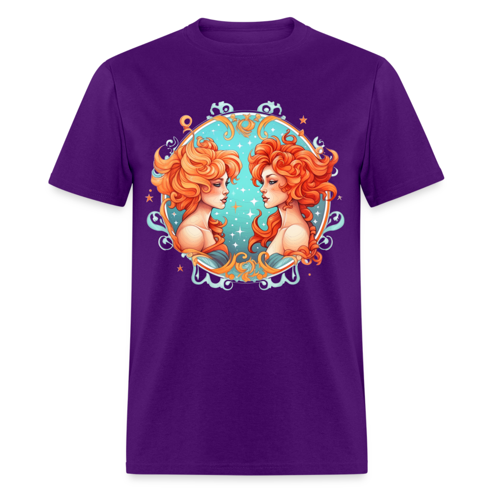 Gemini T-Shirt - purple