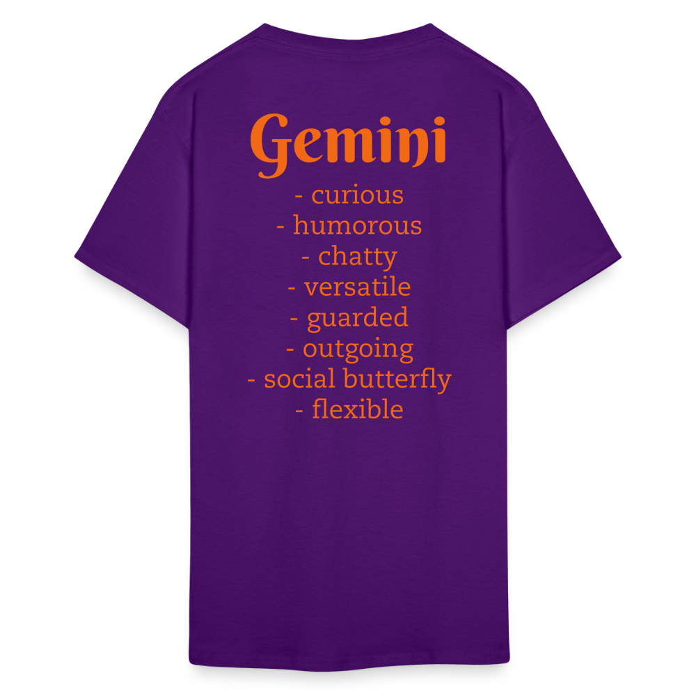 Gemini T-Shirt - purple