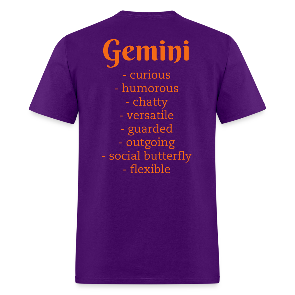 Gemini T-Shirt - purple