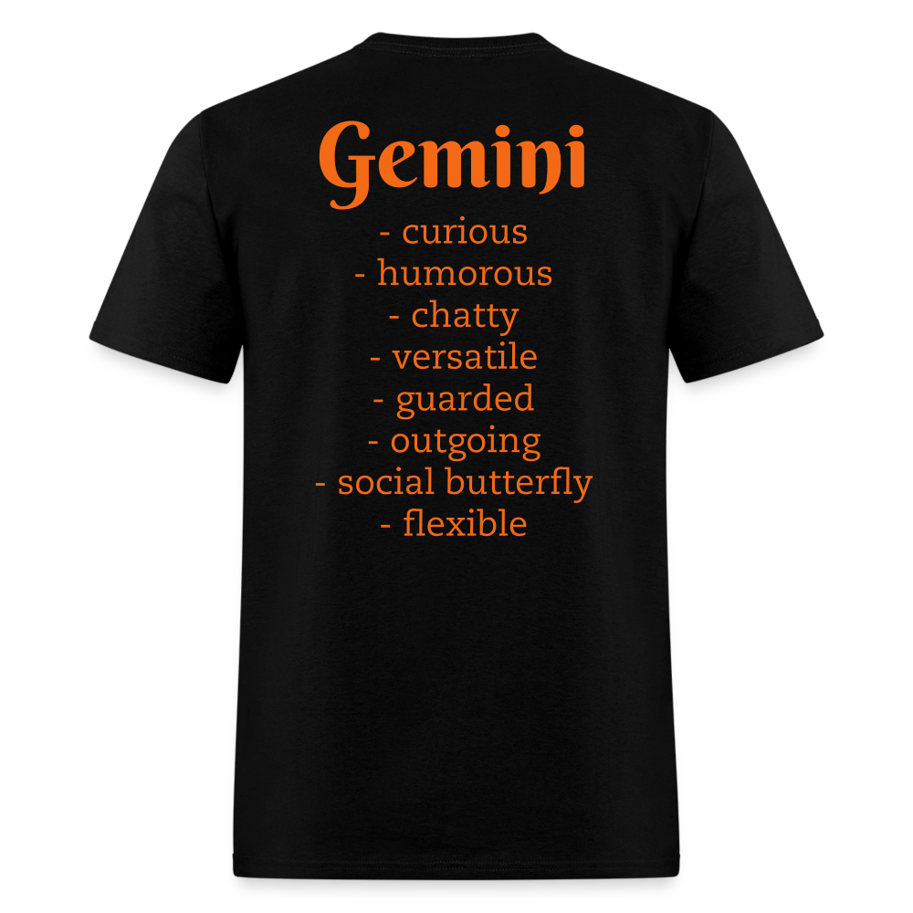 Gemini T-Shirt - black