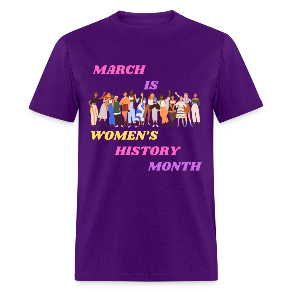 March Is... Classic T-Shirt - purple