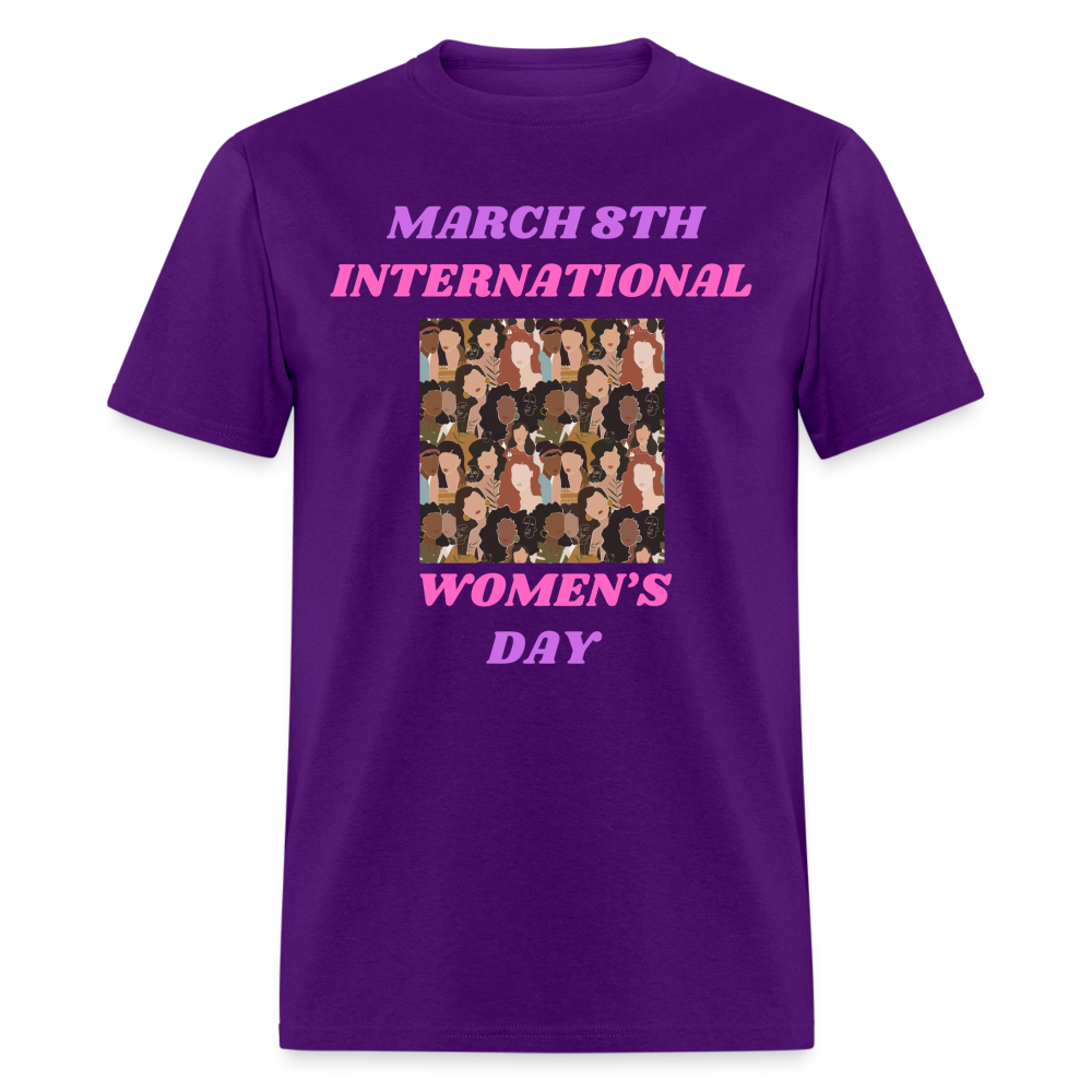 March 8th... Classic T-Shirt - purple