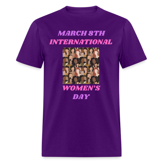 March 8th... Classic T-Shirt - purple