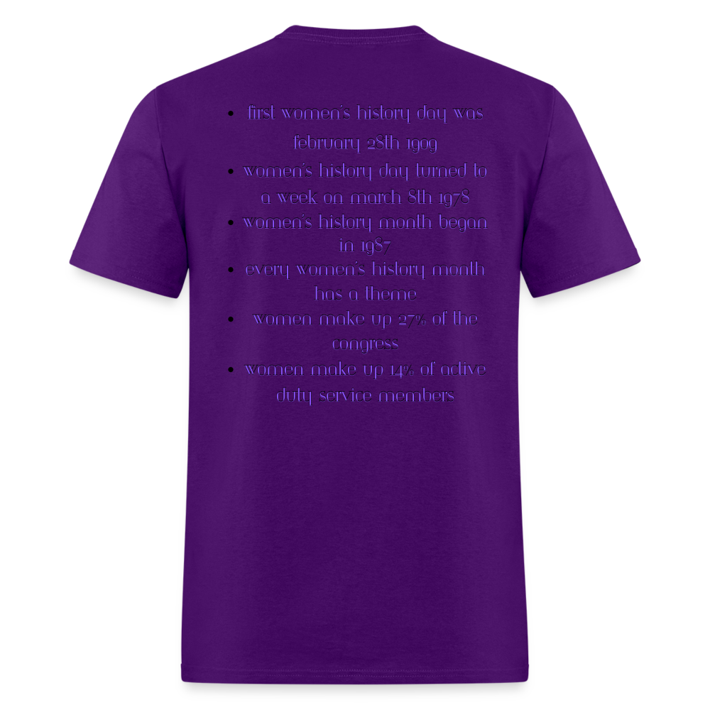 WHM Facts Classic T-Shirt - purple