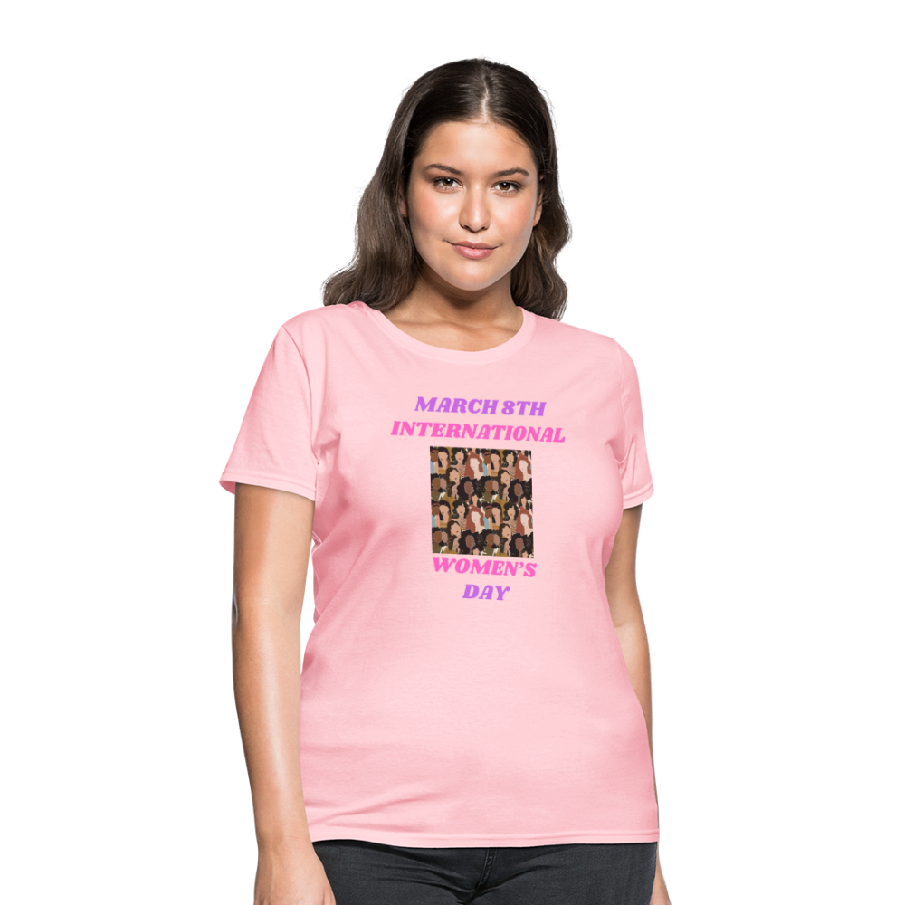 March 8th.....Women's T-Shirt - pink