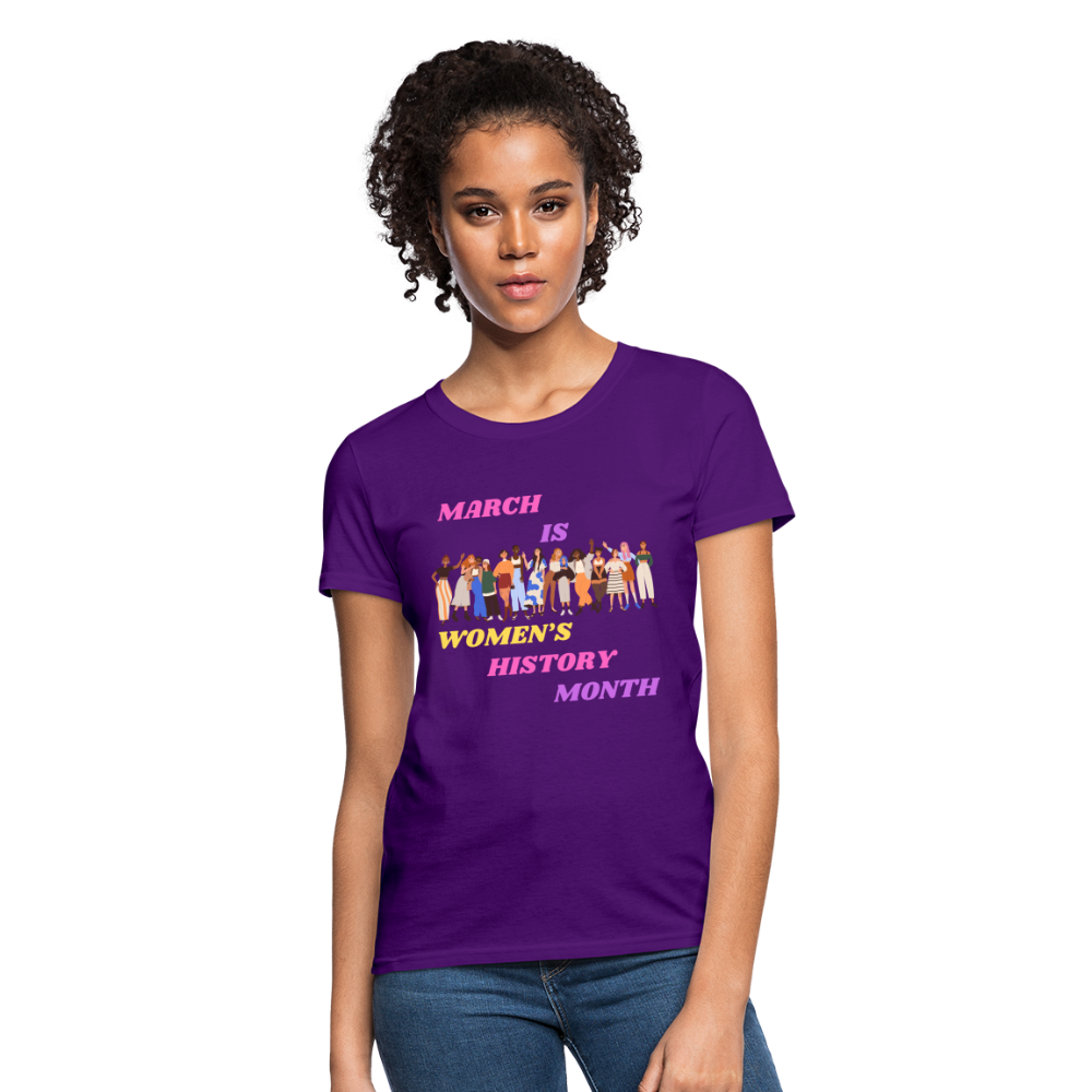 March Is.....Women's T-Shirt - purple