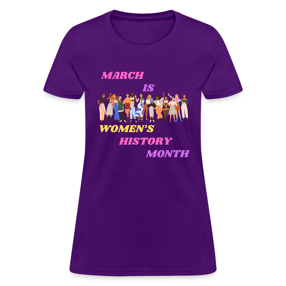 March Is.....Women's T-Shirt - purple