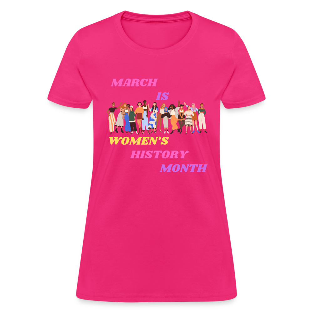 March Is.....Women's T-Shirt - fuchsia