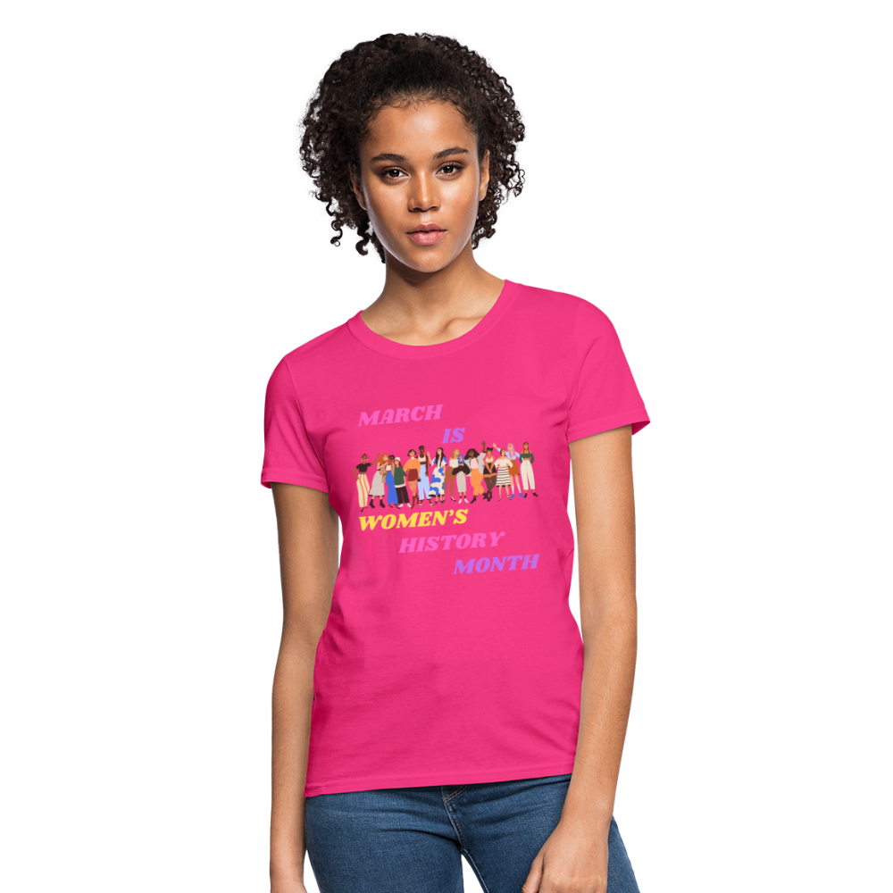 March Is.....Women's T-Shirt - fuchsia