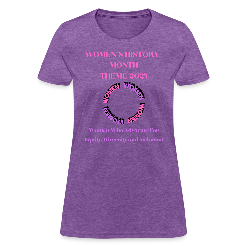 WHM Theme T-Shirt - purple heather