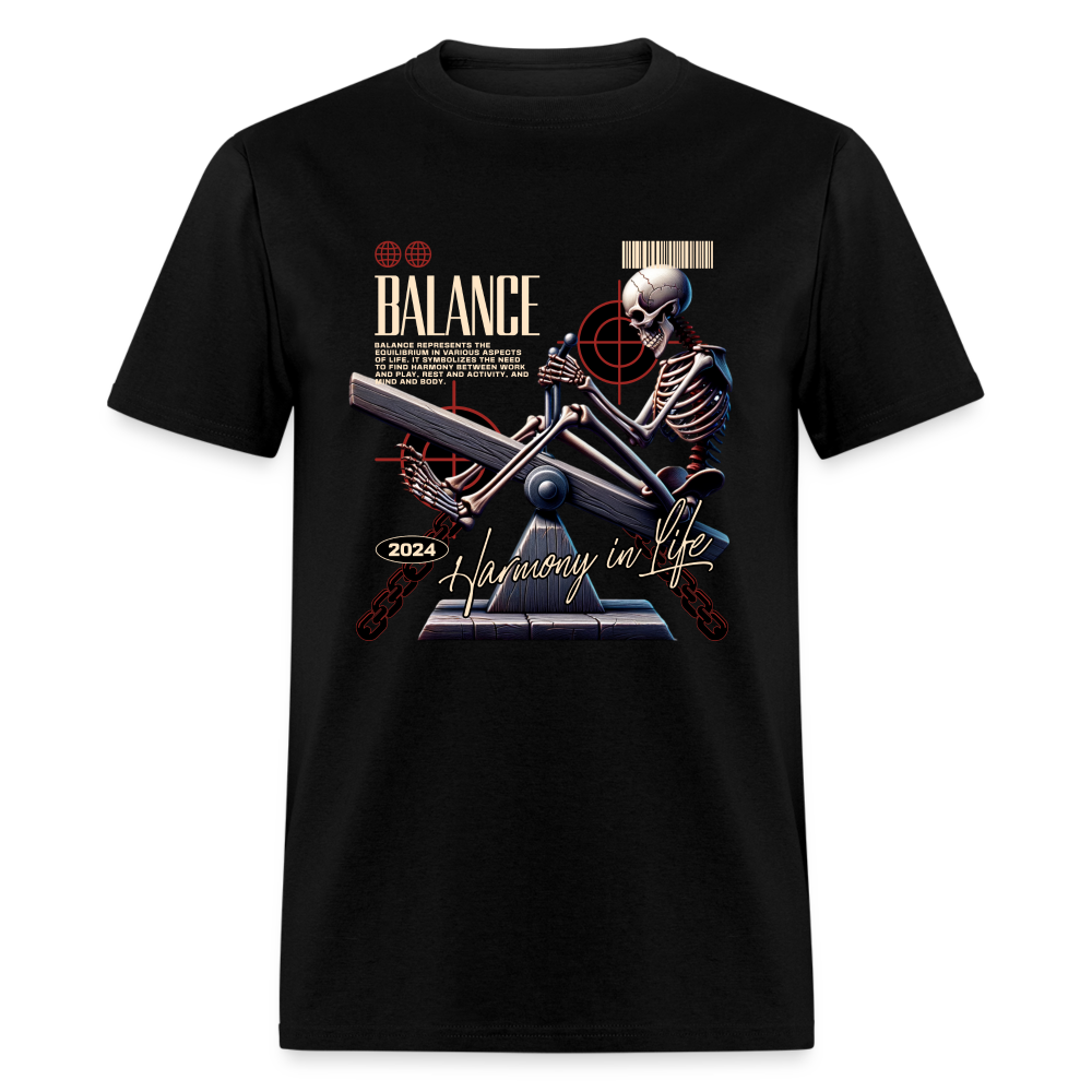 "Balance" Unisex Classic T-Shirt - black