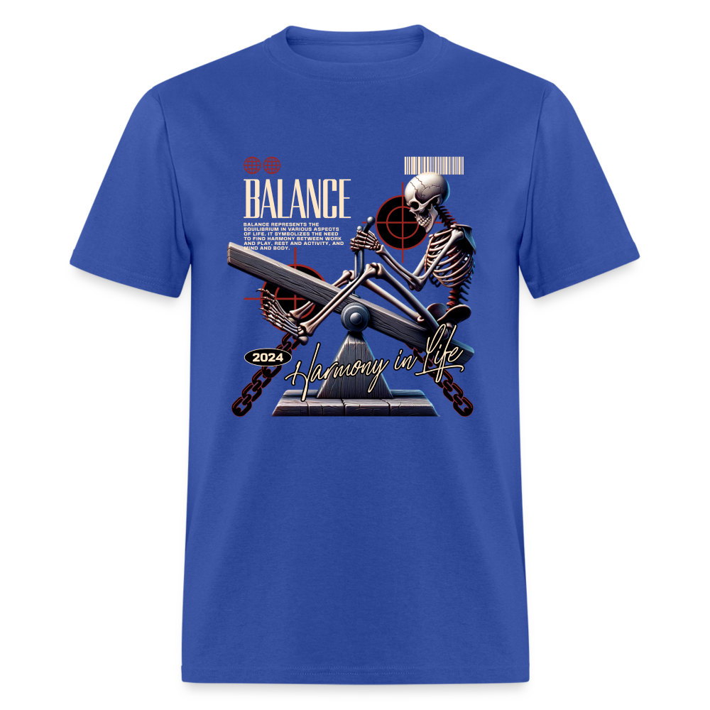 "Balance" Unisex Classic T-Shirt - royal blue