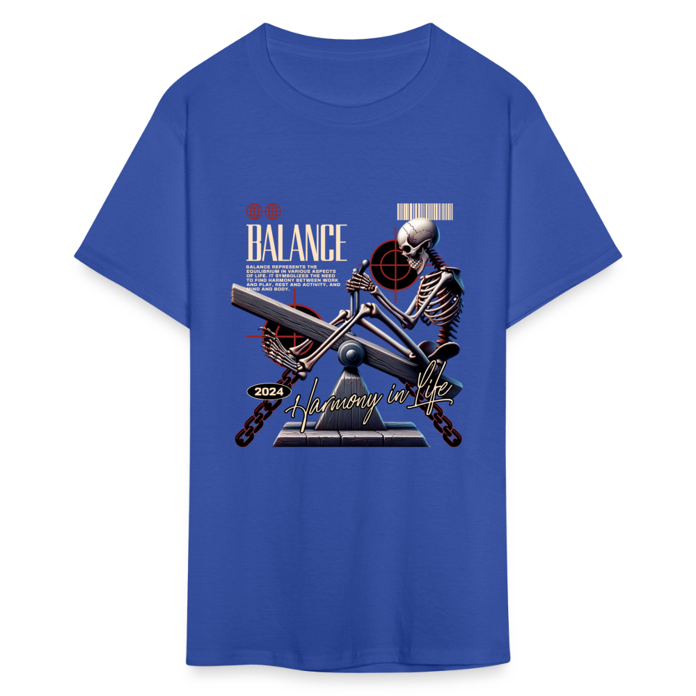 "Balance" Unisex Classic T-Shirt - royal blue