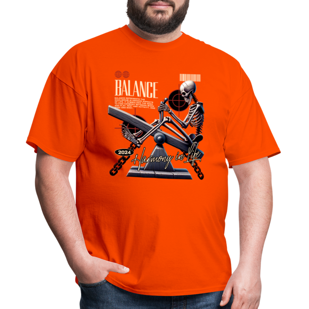 "Balance" Unisex Classic T-Shirt - orange