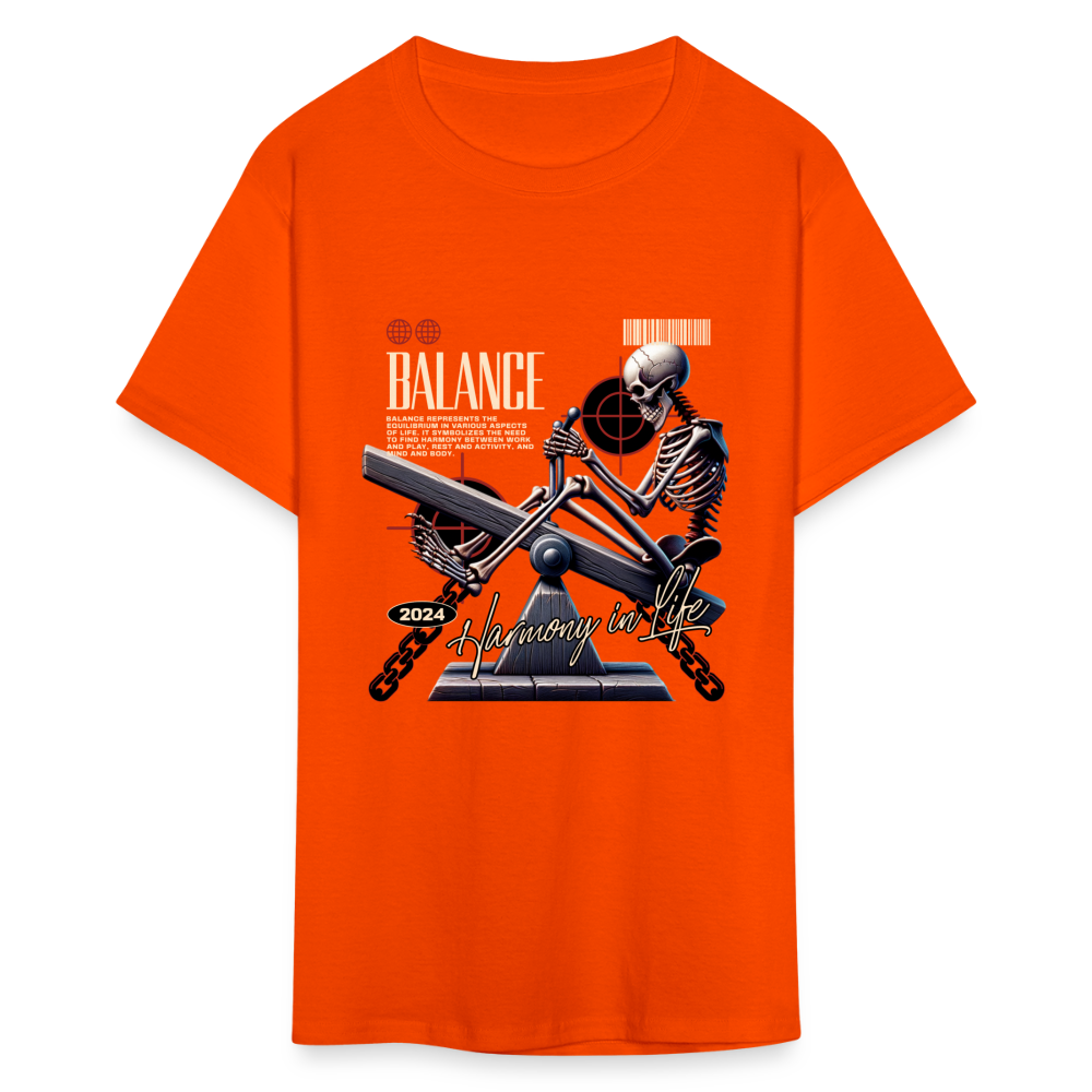 "Balance" Unisex Classic T-Shirt - orange