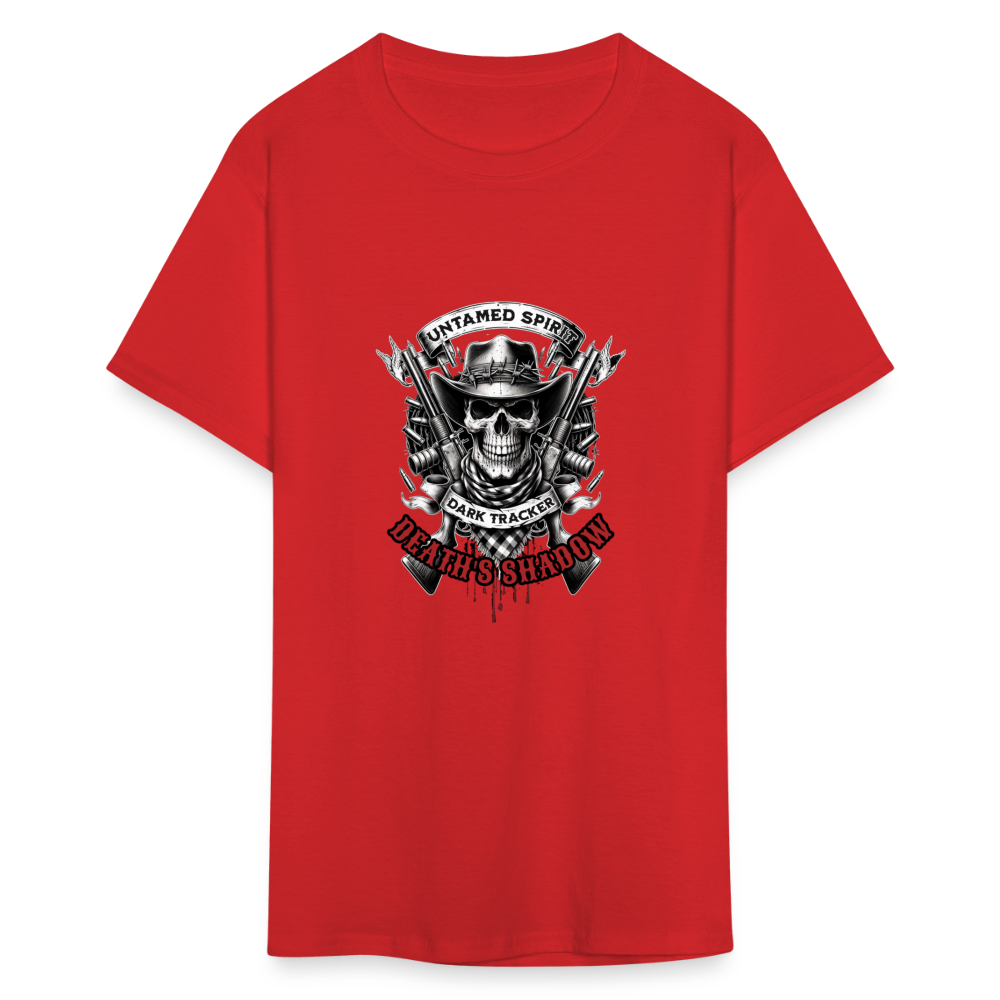 "Deaths Shadow" Unisex Classic T-Shirt - red