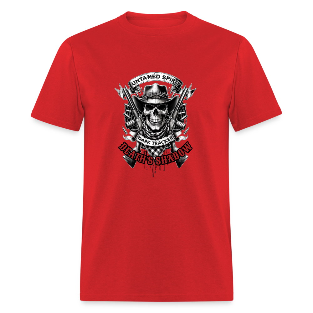 "Deaths Shadow" Unisex Classic T-Shirt - red