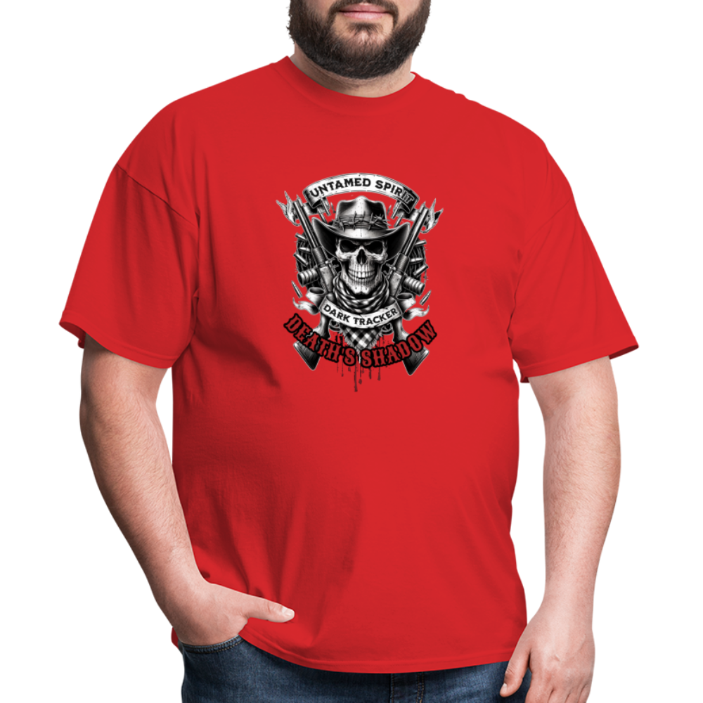 "Deaths Shadow" Unisex Classic T-Shirt - red