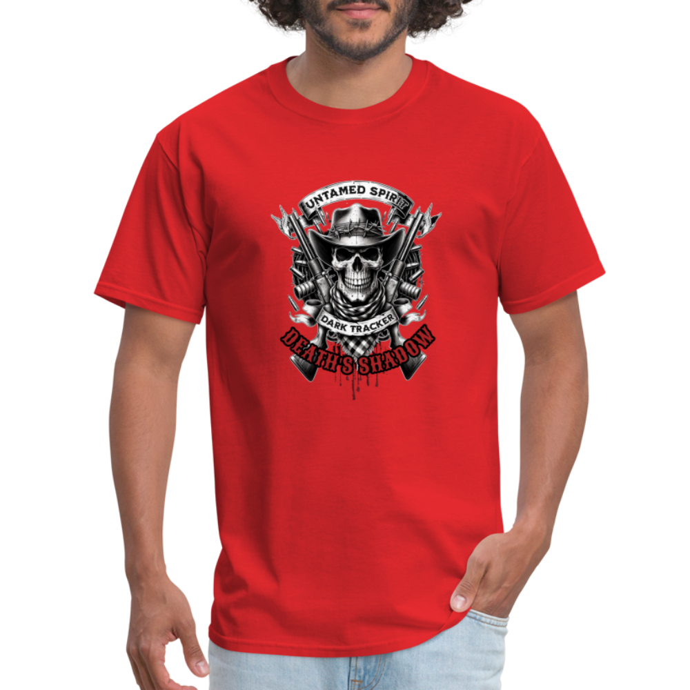 "Deaths Shadow" Unisex Classic T-Shirt - red