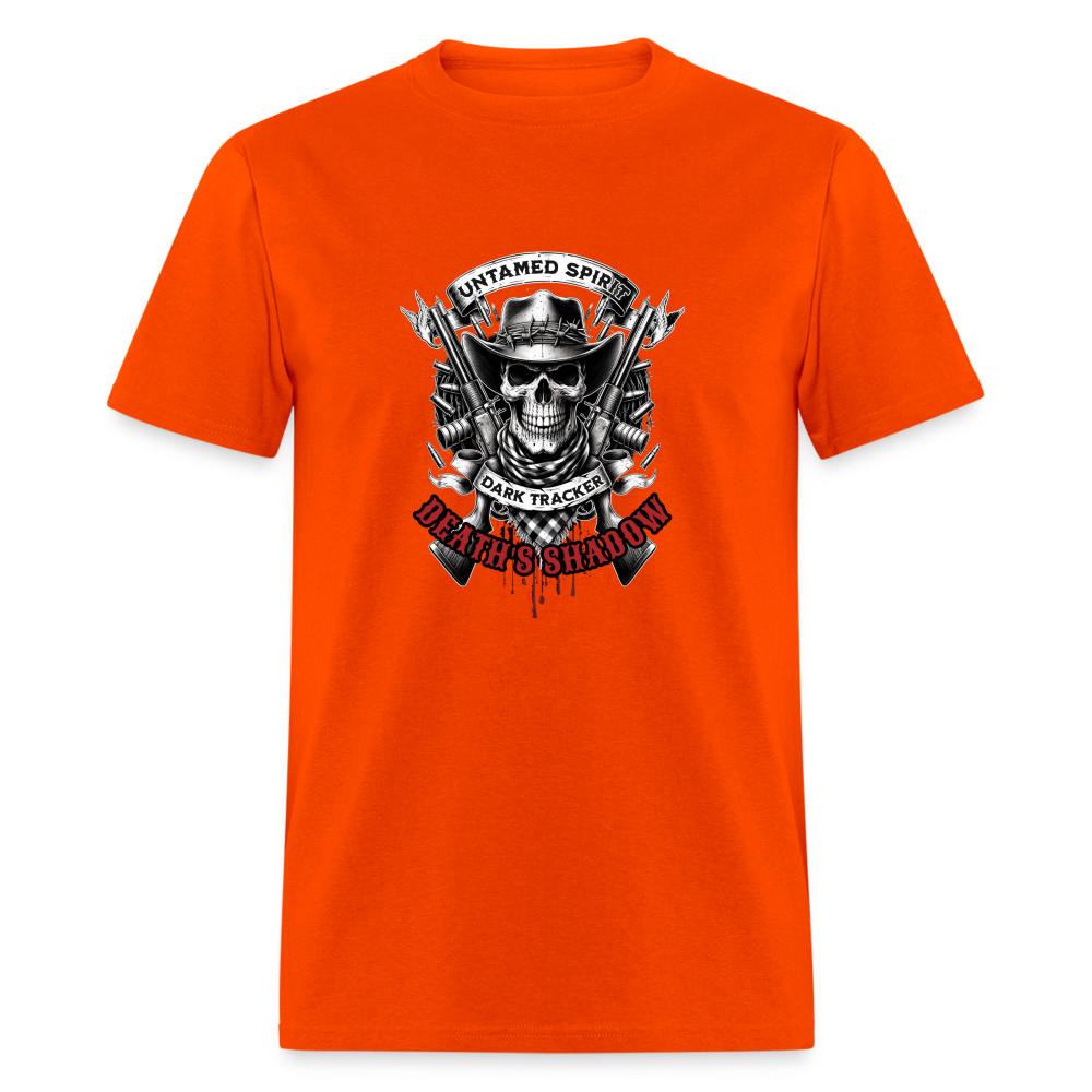 "Deaths Shadow" Unisex Classic T-Shirt - orange