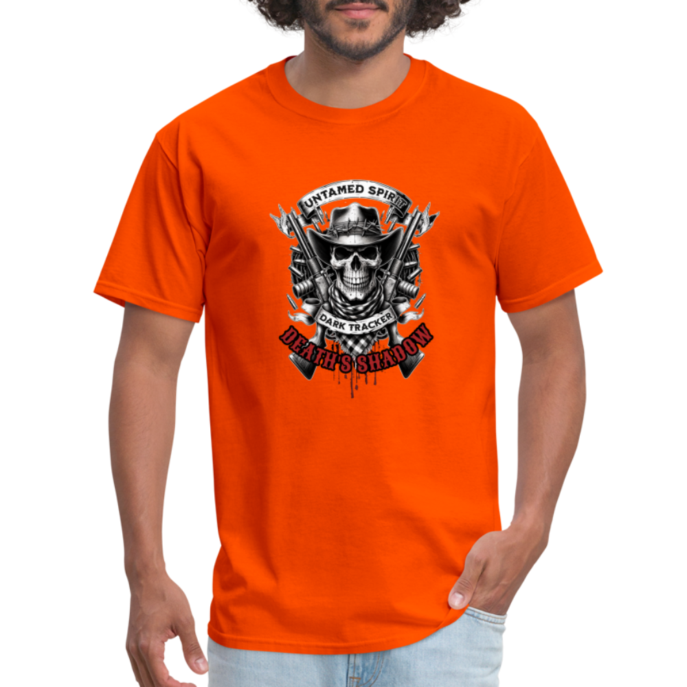 "Deaths Shadow" Unisex Classic T-Shirt - orange